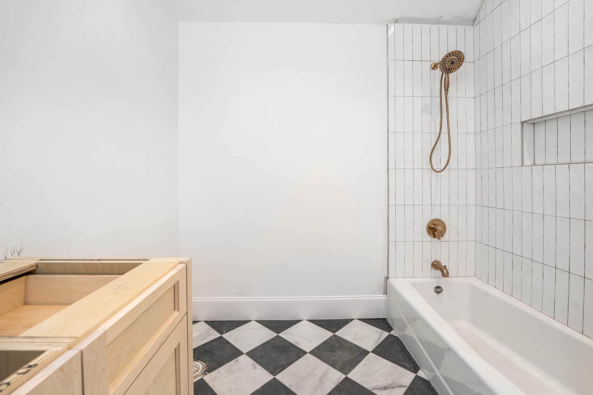 Hand-Cut Slate & Marble Flooring