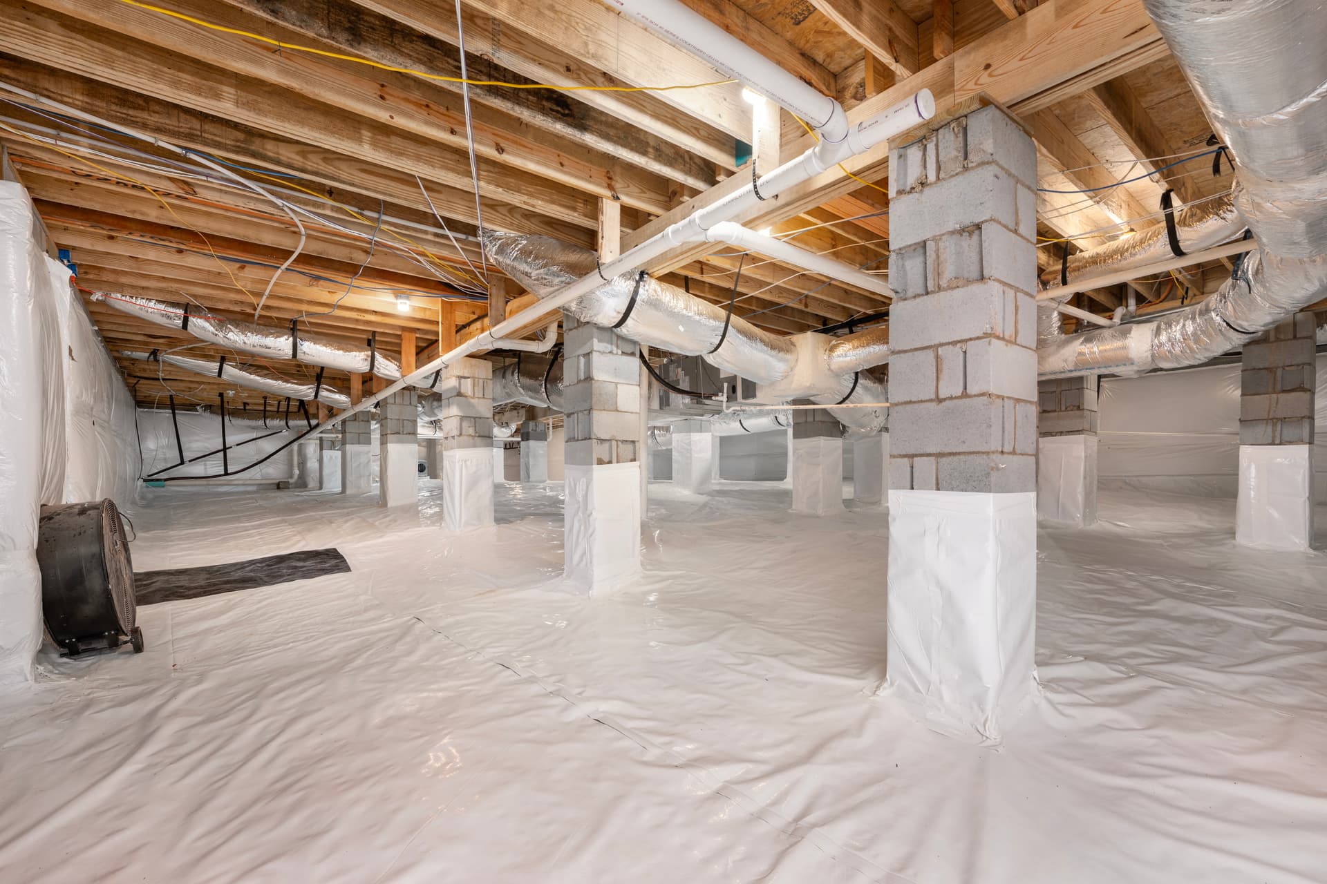 Encapsulated Crawl Space